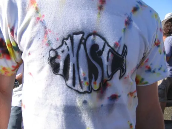 CA Mountain View Phish logo on tee