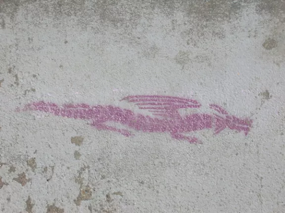 CA Arcata dragon
