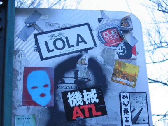 GA Atlanta L5P Lee Harvey Oswald sticker