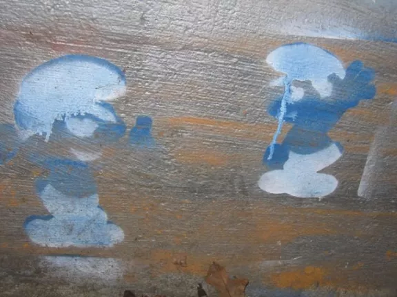 GA Atlanta Krog St. smurfs