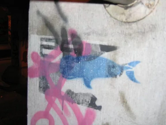 GA Atlanta Krog St. whale