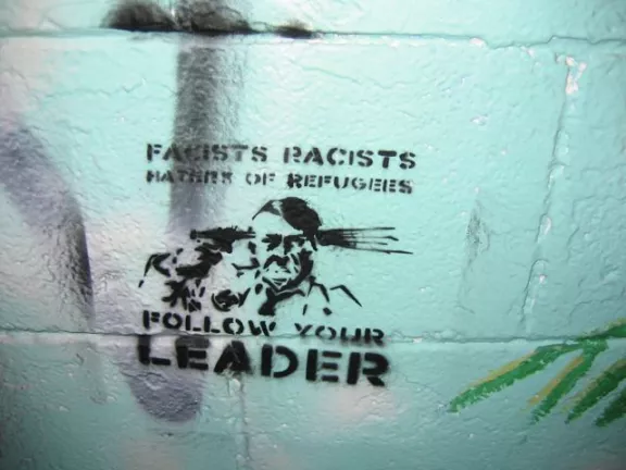 GA Atlanta L5P ANTIFA Follow Leader