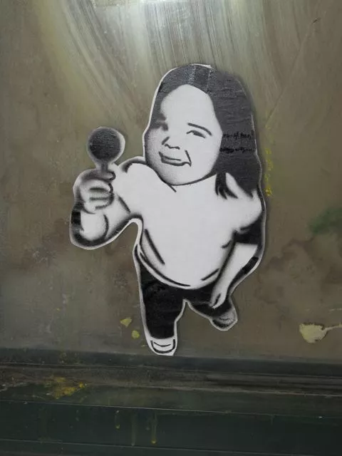 IL Chicago lollipop pasteup 