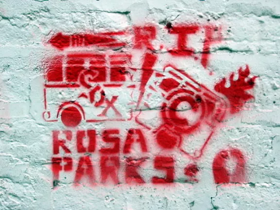 IL Chicago Mecha-Zilla RIP Rosa Parks