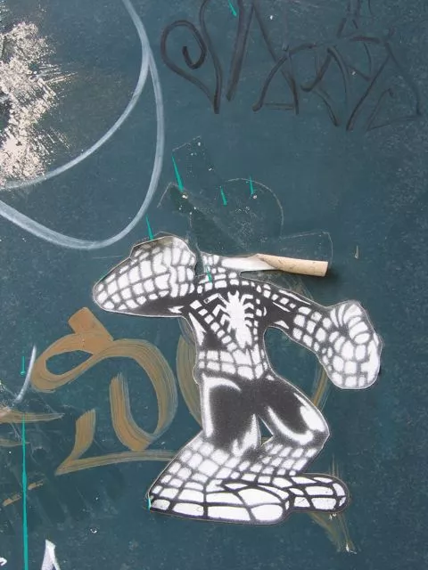 IN Bloomington Spider-Man Sticker
