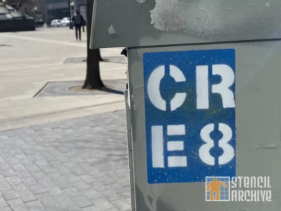 MA Boston CRE8 sticker