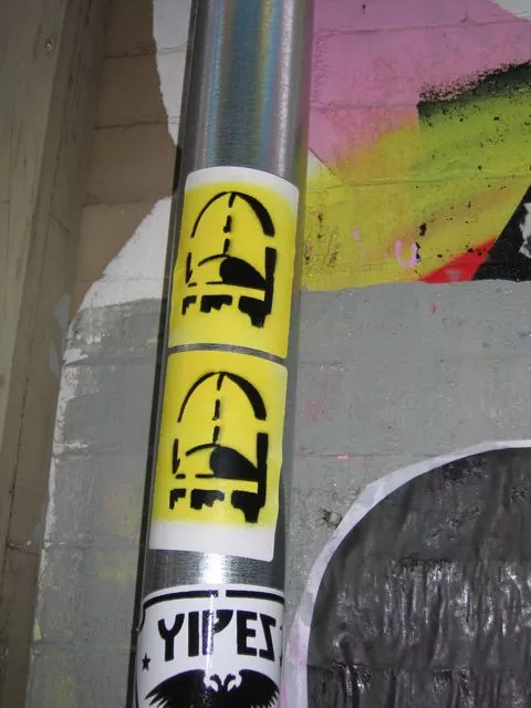 MA Boston shape sticker