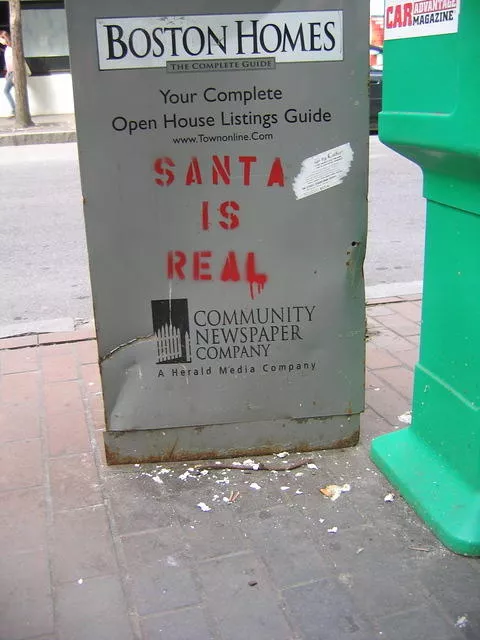 MA Boston Santa