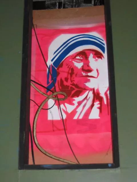MI Detroit Trumbull Mother Teresa