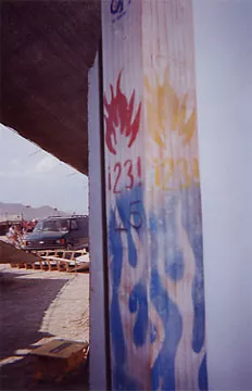 Burning Man 2002 23 flames