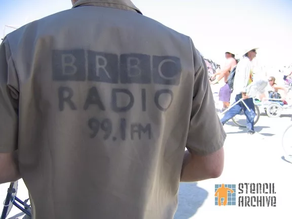 Burning Man 2006 BRBC 99.1 radio