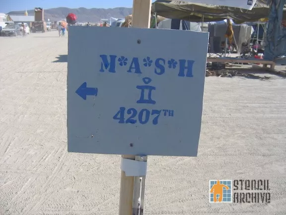 Burning Man 2006 MASH 4207th