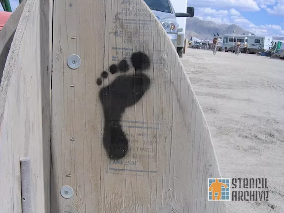 Burning Man 2007 Foot