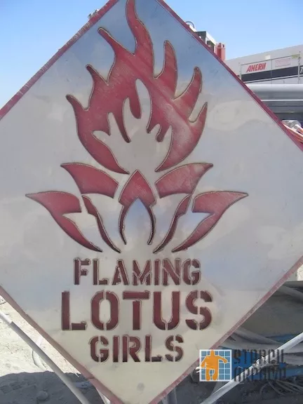 Burning Man 2011 FLG logo