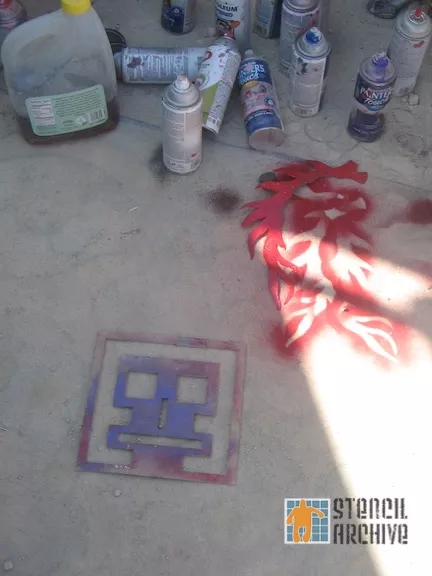 Burning Man 2011 cut outs 03