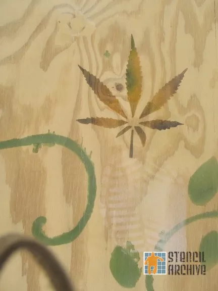 Burning Man 2011 pot leaf