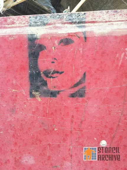 Burning Man 2013 DPW female face