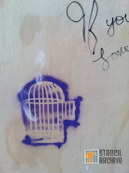 Burning Man 2013 temple bird cage