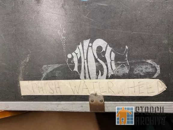NV Las Vegas Phish logo on road case
