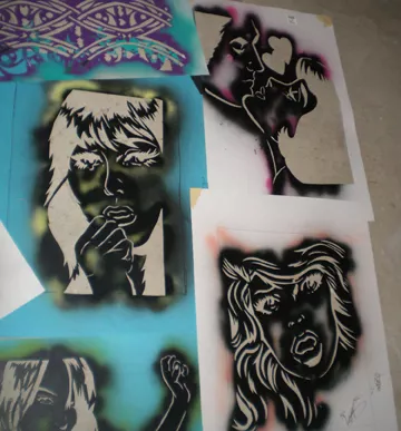 NJ Paper Monster Cut Outs