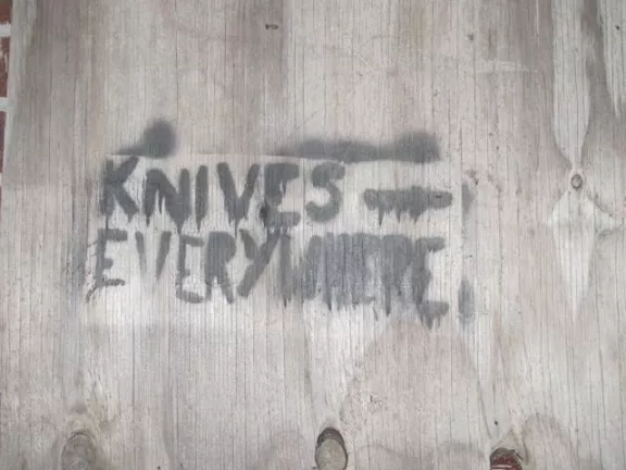 NYC Brooklyn knives everywhere