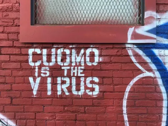 NYC Cuomo is the Virus ph J Rojo for BSA