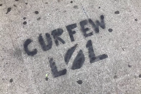 NYC Curfew LOL BLM