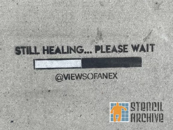NYC DUMBO Still Healing advert