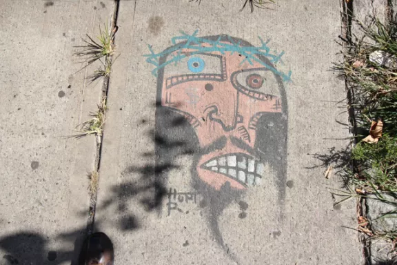 NYC Hunt R Jesus face