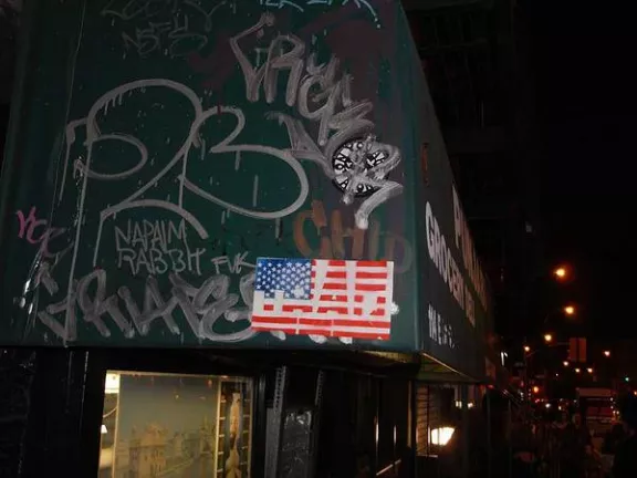 NYC IRAQ sticker