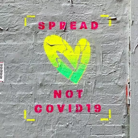 NYC Jayson Naylor Spread Love Not Covid
