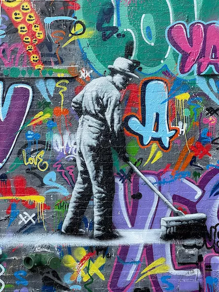 NYC Martin Whatson sweeping ph J Rojo for BSA