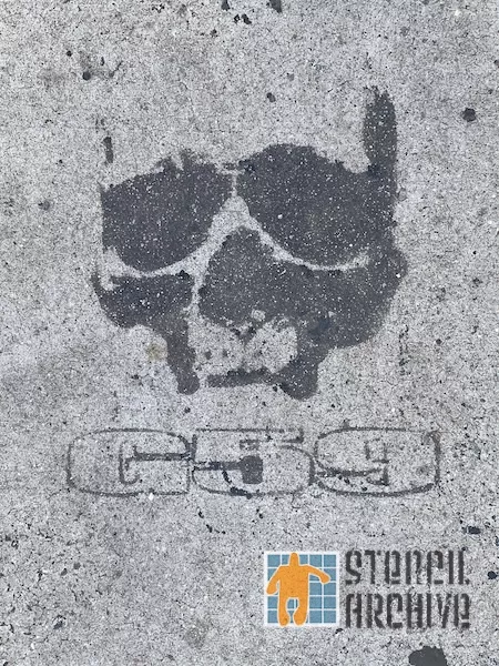 NYC SOHO G59 logo skull