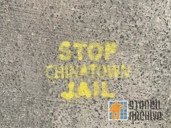 NYC Chinatown Stop Chinatown Jail