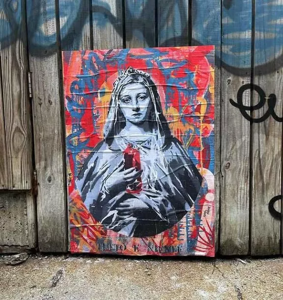 NYC tutto and niente Our Lady of Graffiti ph J Rojo for BSA