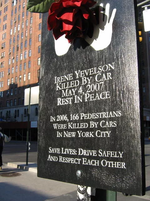 NYC Chelsea Biker Memorial