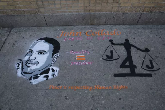 NYC Collado RIP Killed by NYPD