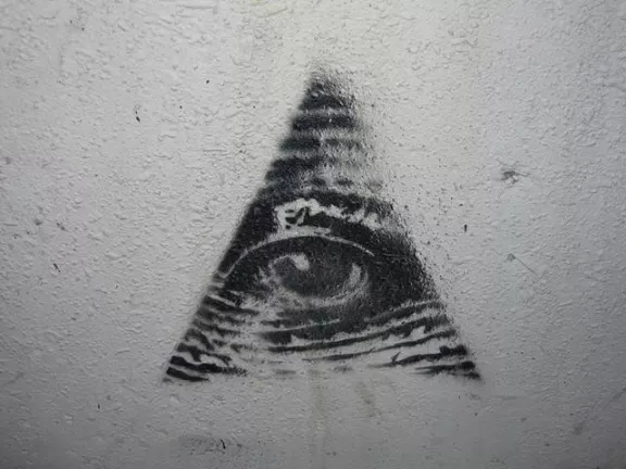 NYC Illuminati Eye