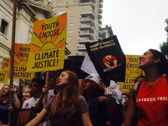 NYC Peoples Climate March 04