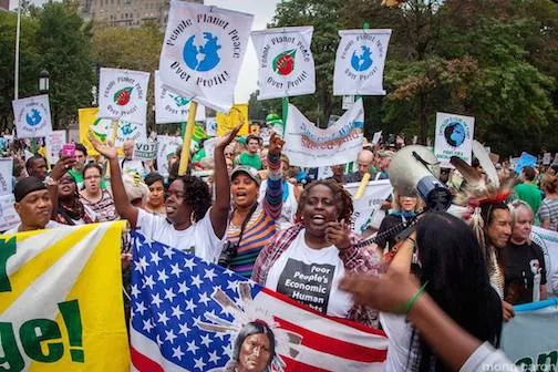 NYC Peoples Climate March 12