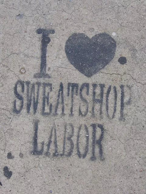NYC Brooklyn I Heart Sweatshop