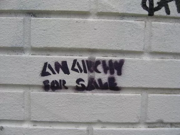 NYC Brooklyn anarchy for sale