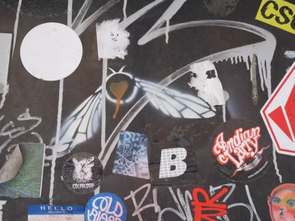 NYC winged heart