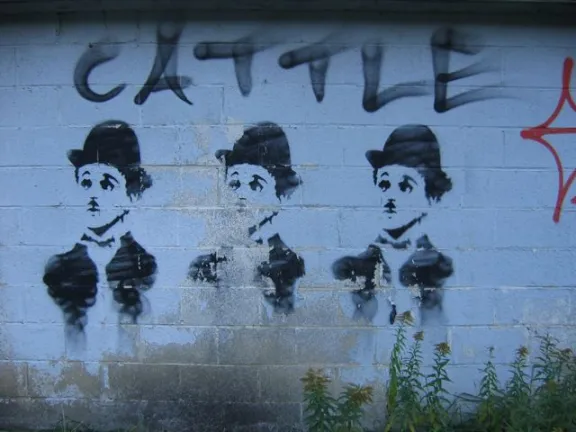 NC Asheville Charlie Chaplin