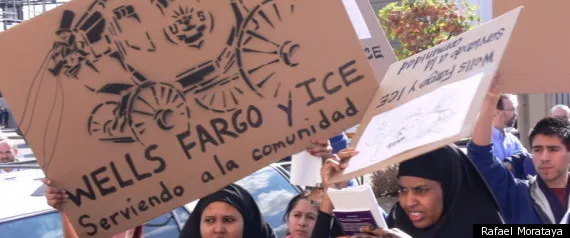 MN Minneapolis Wells Fargo protest