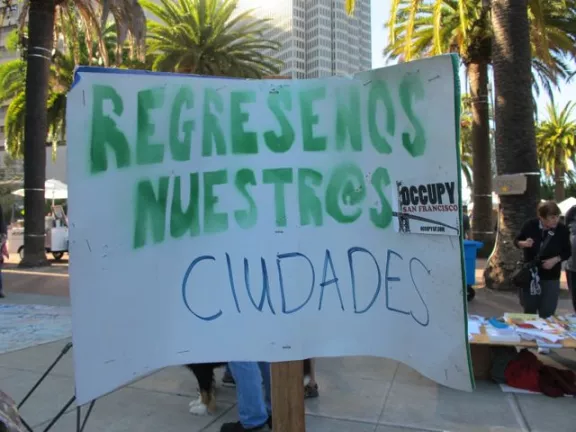 Occupy SF Regresenos nuestras