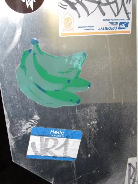 OR Eugene bananas sticker
