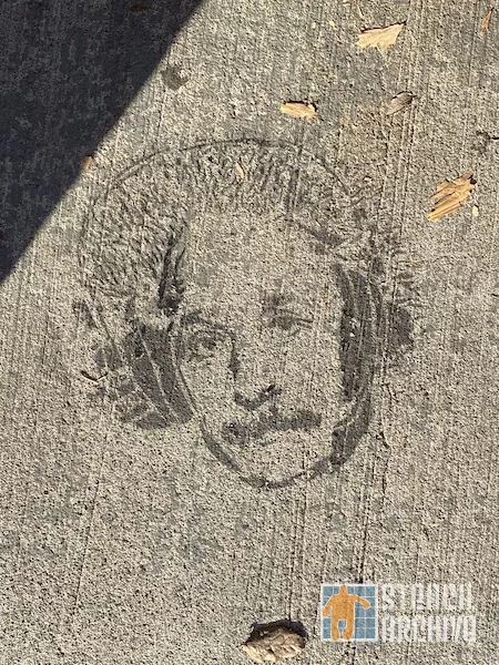 OR Portland Einstein with headphones