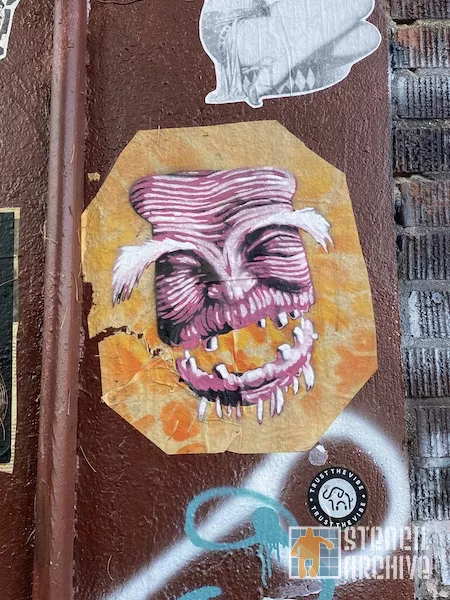 OR Portland No Face wheatpaste