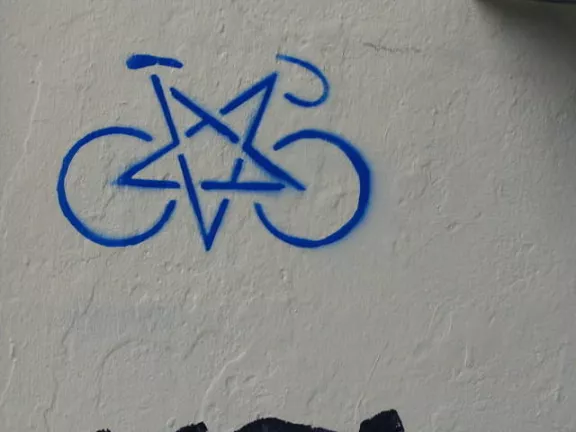 OR Portland Satanic Bike